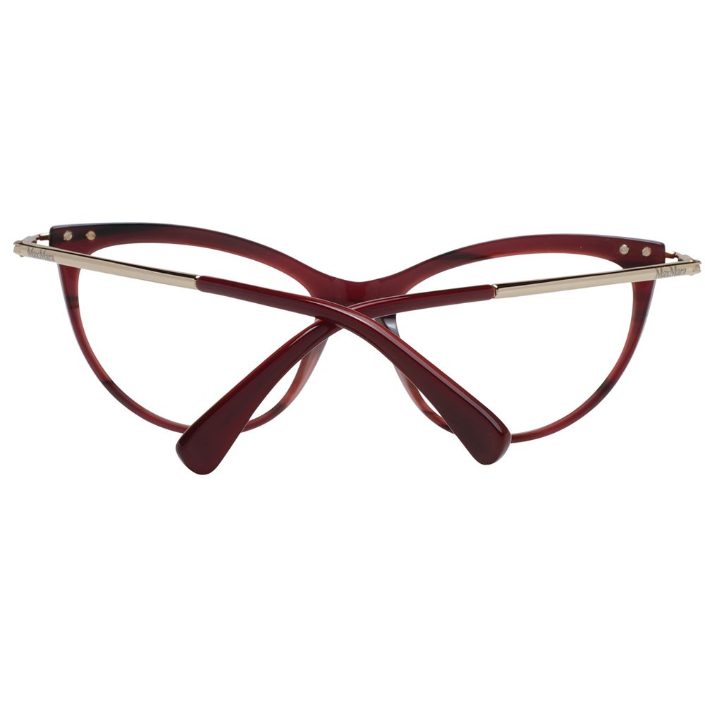 Max Mara Burgundy Damen Optische Brillenfassungen