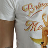Dolce & Gabbana White Bring Me To The Moon T-shirt Top