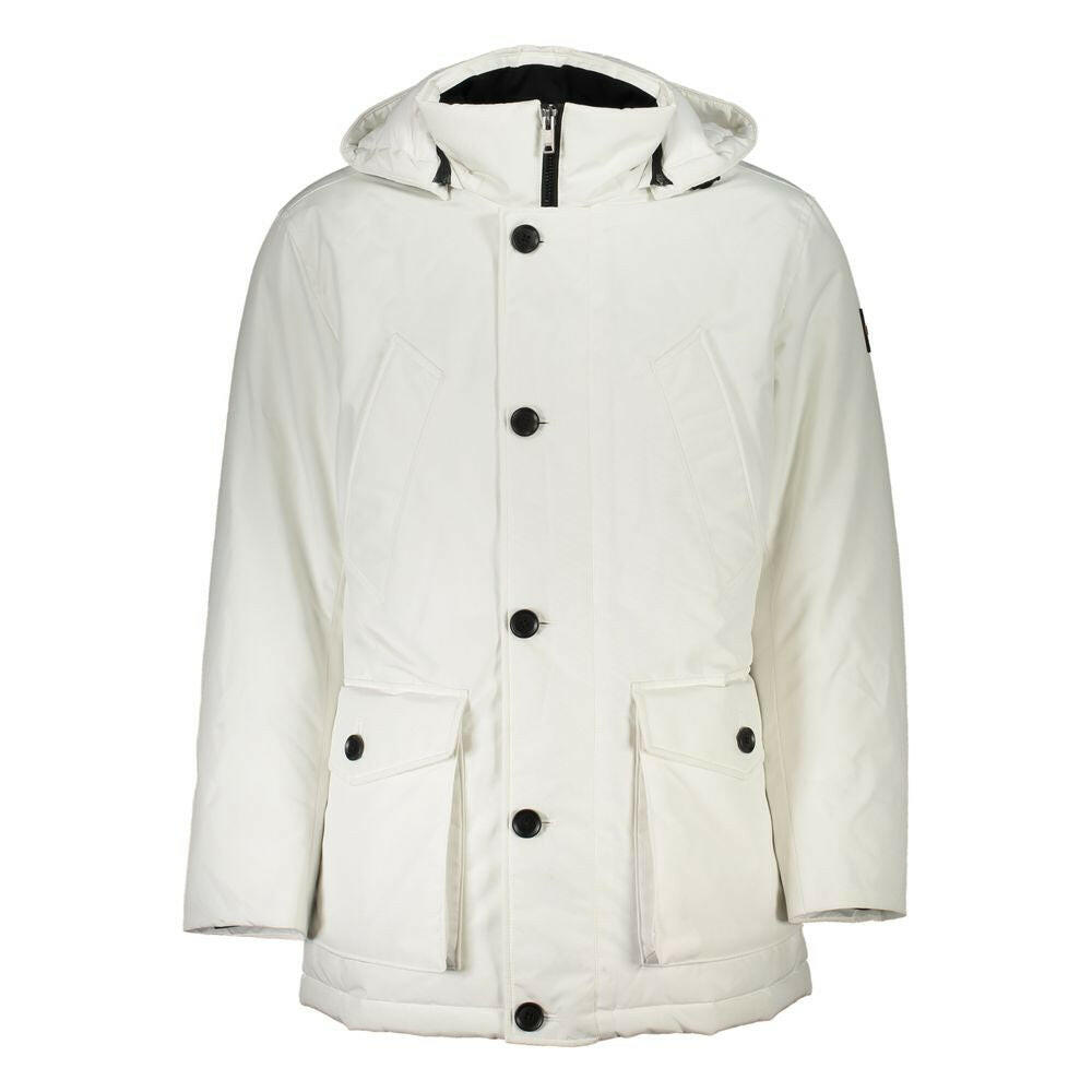 Veste homme blanche en polyamide Hugo Boss