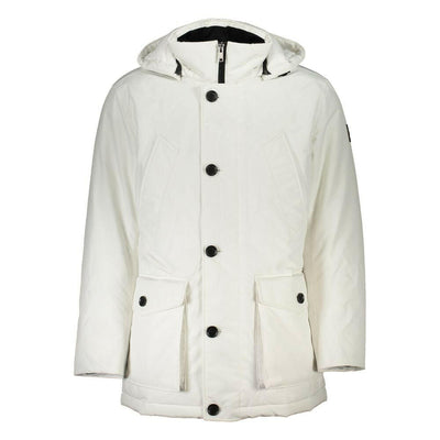 Hugo Boss White Elastane Jacket