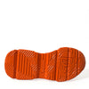 Baskets montantes Breezy orange Dolce &amp; Gabbana à breloques