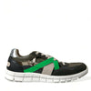 Dolce &amp; Gabbana Mehrfarbige niedrige Sneakers aus Wildleder