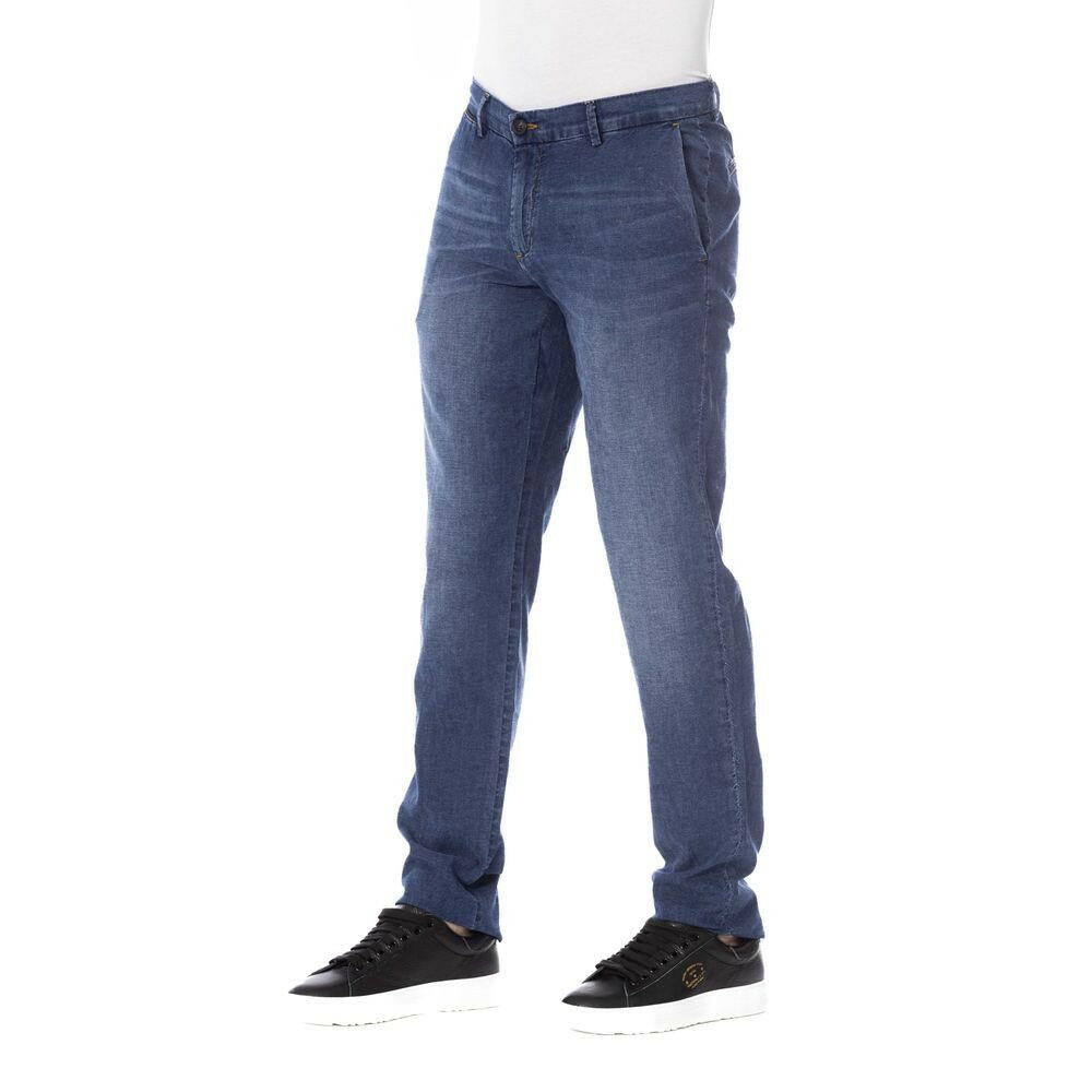 Trussardi Jeans Blaue Baumwolljeans Denim
