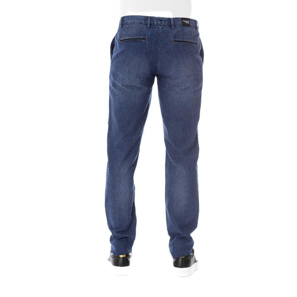 Trussardi Jeans Blaue Baumwolljeans Denim