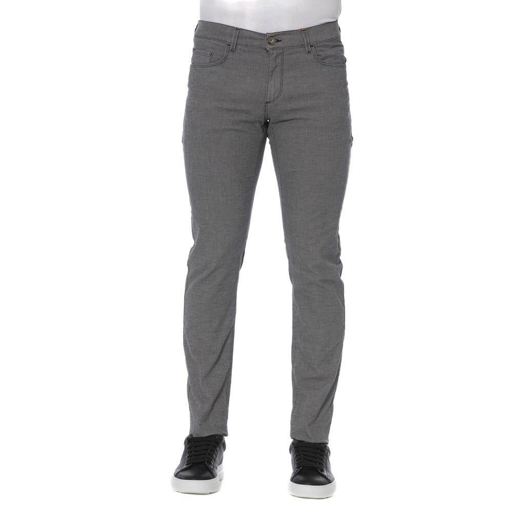 Pantalon homme Trussardi Jeans en coton gris