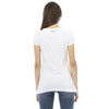 T-shirt femme en coton blanc Just Cavalli
