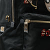 Dolce &amp; Gabbana Schwarzer #DGFAMILY Verzierter Rucksack VULCANO Tasche