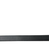 Dolce & Gabbana Black Goat Leather Antique Metal Buckle Belt