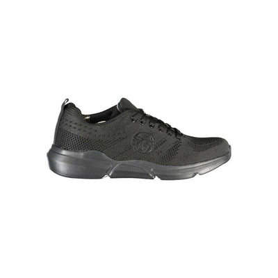 Sergio Tacchini Black Polyester Sneaker