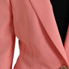 Dolce & Gabbana Pink Polyester Single Breasted Blazer Jacket