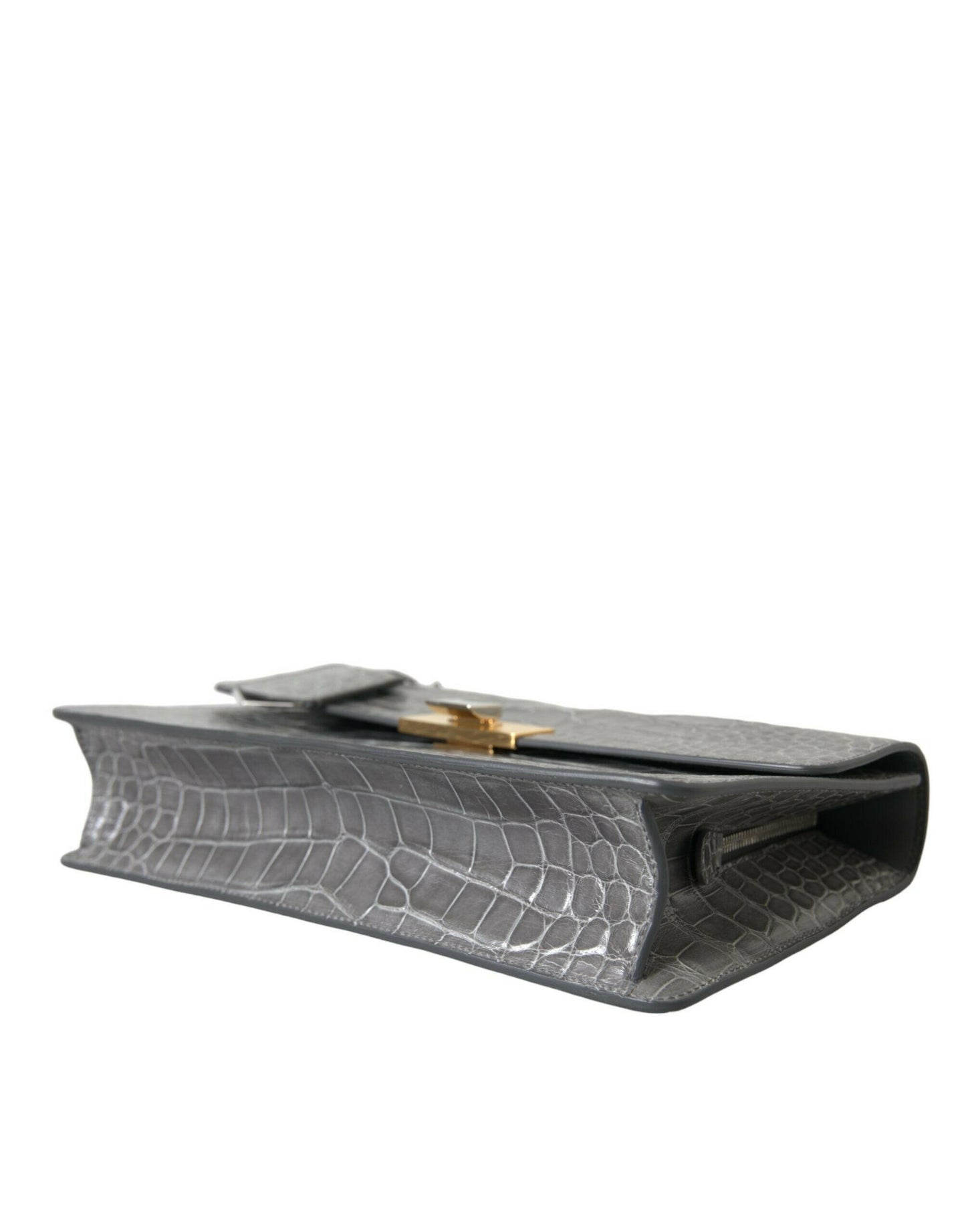 Balenciaga Graue Handtasche aus exotischem Leder, mittlere Schultertasche