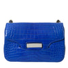 Balenciaga Blue Exotic Leather Neo Classic Purse Shoulder Handbag Bag