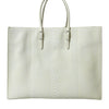Balenciaga White Yellow Exotic Skin Leather Shopping Tote PAPIER Bag
