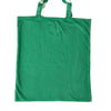 Prada Green Jersey Fabric Logo Shoulder Shopping Tote Shopping Bag