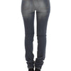 Ermanno Scervino Gray Slim Jeans Denim Pants Skinny Leg Stretch