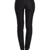 Ermanno Scervino Black Slim Jeans Denim Pants Skinny Leg Stretch