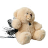 Dolce & Gabbana Beige Teddy Bear Mesh Net Band Hair Clip