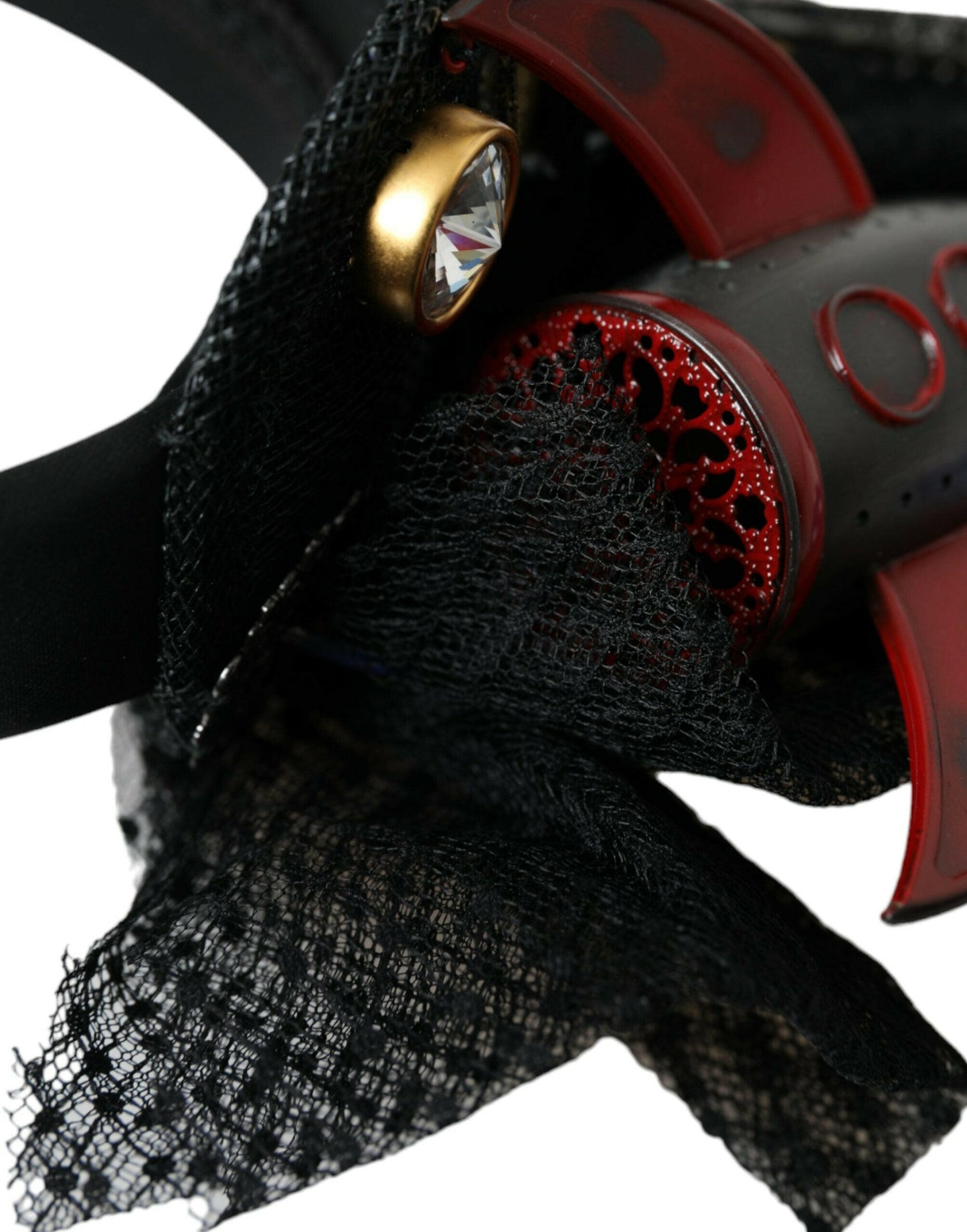 Dolce & Gabbana Multicolor Missile Rocket Crystal Stars Headband Diadem