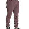 Dolce & Gabbana Purple Corduroy Cotton Stretch Skinny Pants