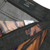 Dolce & Gabbana Multicolor Tiger Leopard Cotton Loose Tapered Pants