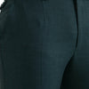 Dolce & Gabbana Green Wool Skinny Slim Dress Pants