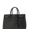 Saint Laurent Black Calf Leather Sac De Jour Handbag