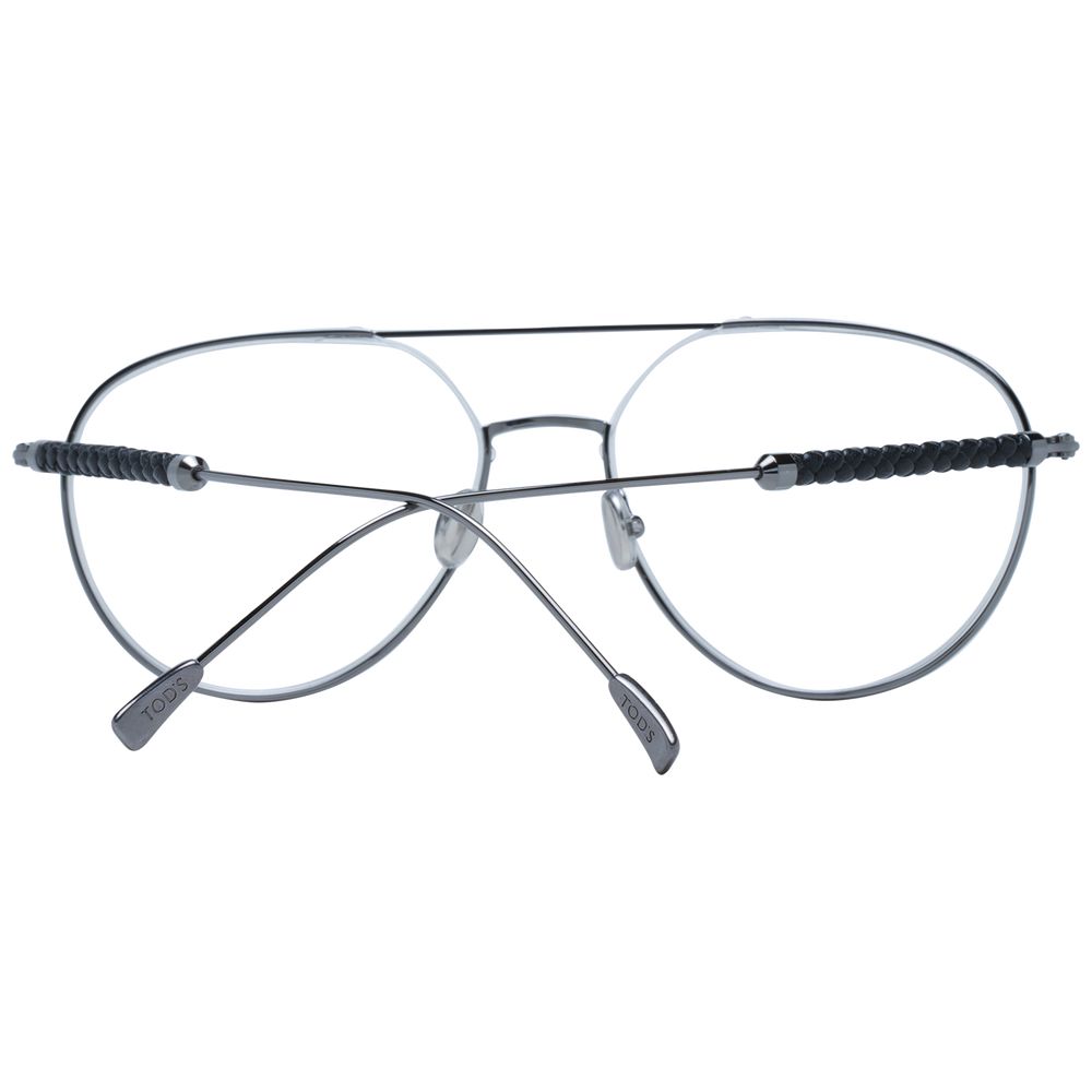 Tod's Gray Metal Glasses (Frames)