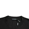 T-shirt ras du cou noir Dolce &amp; Gabbana avec inscription « With Love Always »