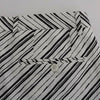 Dolce & Gabbana White Black Striped Casual Shorts