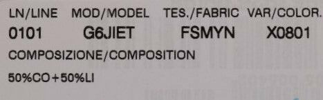 Dolce & Gabbana White Black Striped Cotton Linen Shorts