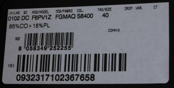 Robe longue trapèze élégante à manches longues Dolce &amp; Gabbana