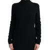 Robe fourreau élégante longue Dolce &amp; Gabbana en noir