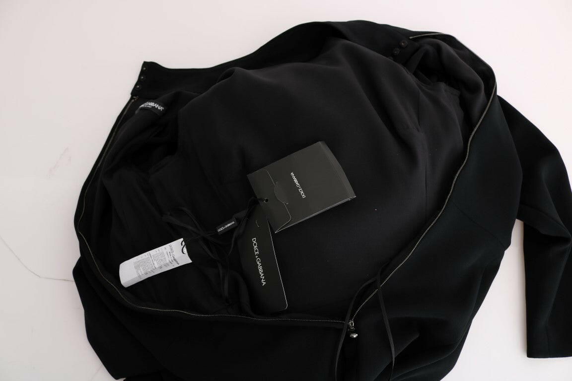 Robe fourreau élégante longue Dolce &amp; Gabbana en noir