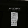 Pantalon habillé élégant en laine à rayures grises Dolce &amp; Gabbana