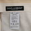 Braune Hose aus Stretch-Baumwolle von Dolce &amp; Gabbana