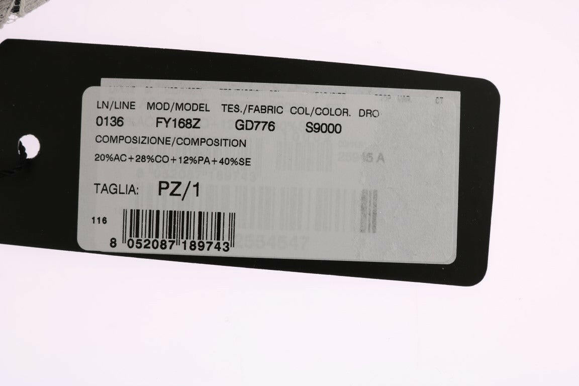 Dolce &amp; Gabbana – Haarklammer mit Blumenspitze und Kristallen in Schwarz und Weiß