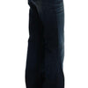 Costume National Blue Cotton Regular Fit Denim Jeans