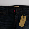 Costume National Blue Cotton Regular Fit Denim Jeans