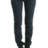 Costume National Gray Cotton Superslim Denim Jeans