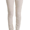 Ermanno Scervino White Slim Fit Casual Jeans