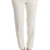 Ermanno Scervino Pantalon Chic Coupe Regular Blanc