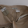 Ermanno Scervino Beige Cotton Wool Regular Fit Pants