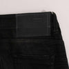 Acht – Schwarze Slim-Fit-Jeans aus Baumwolldenim