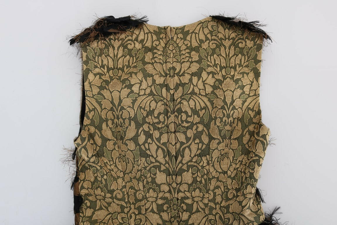 Robe trapèze élégante sans manches Dolce &amp; Gabbana