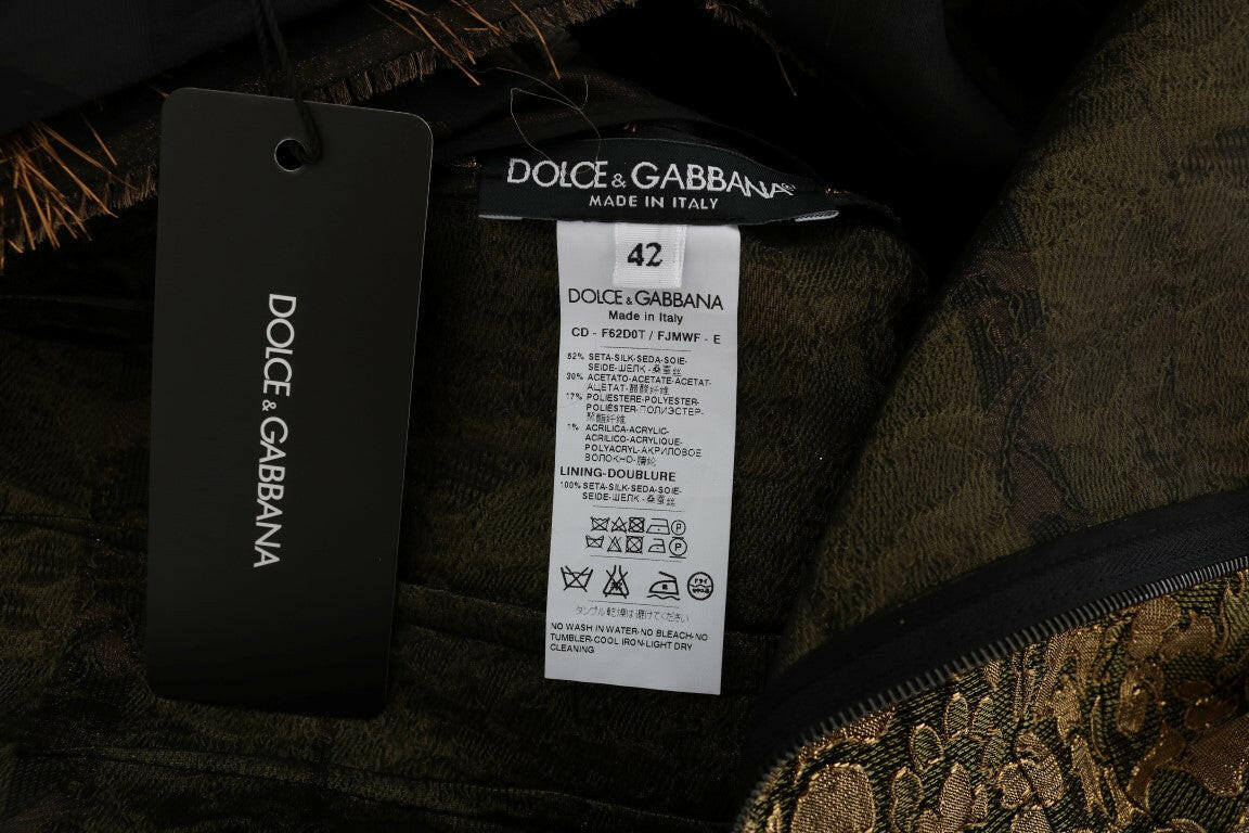 Robe trapèze élégante sans manches Dolce &amp; Gabbana
