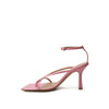 Bottega Veneta Pink Leather Sandal