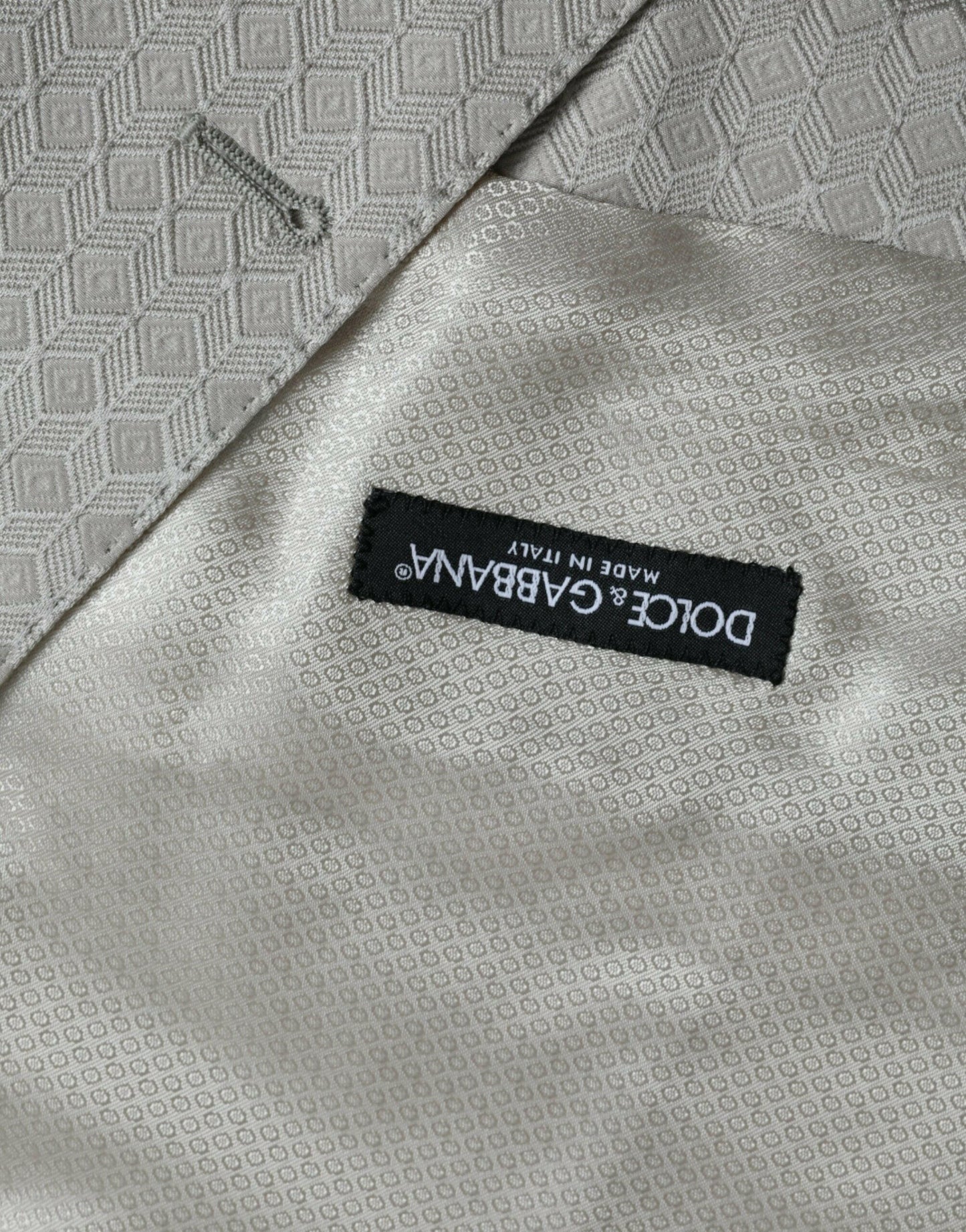 Dolce &amp; Gabbana - Robe gilet en coton blanc cassé - Gilet habillé