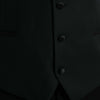 Robe gilet en laine noire Dolce &amp; Gabbana
