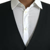 Dolce &amp; Gabbana Schwarze Wollweste, formelle Weste