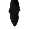 Dolce & Gabbana Black Stiletto Heels Mid Calf Boots Shoes
